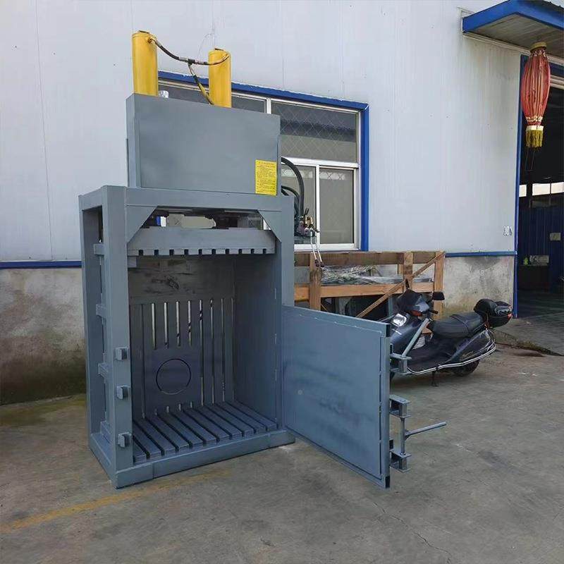 塑料薄膜包机易YVO拉设罐饮料瓶压缩打包备铝屑铁丝屑铁刨花压块