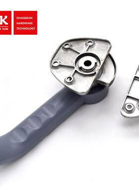 SK1-819-2工业门LZG不锈钢把手烤箱冻设备冷锁柜冷执手迫紧把1手