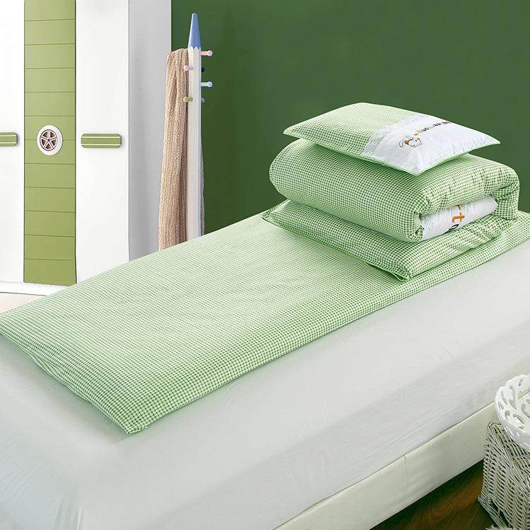 HTF纯幼儿园棉三件套儿六童多套宿舍床上用品件套被套工件厂直销