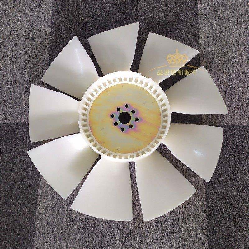 神配钢SK200-5五挖机件发6D31动机风扇叶片散热加杠FIQ多页风叶