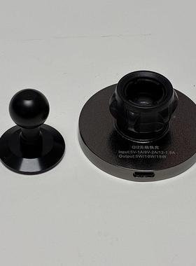Q2无线快充PFI1W磁吸强磁力magsaf金属工厂直5销合I适17mm球头e支