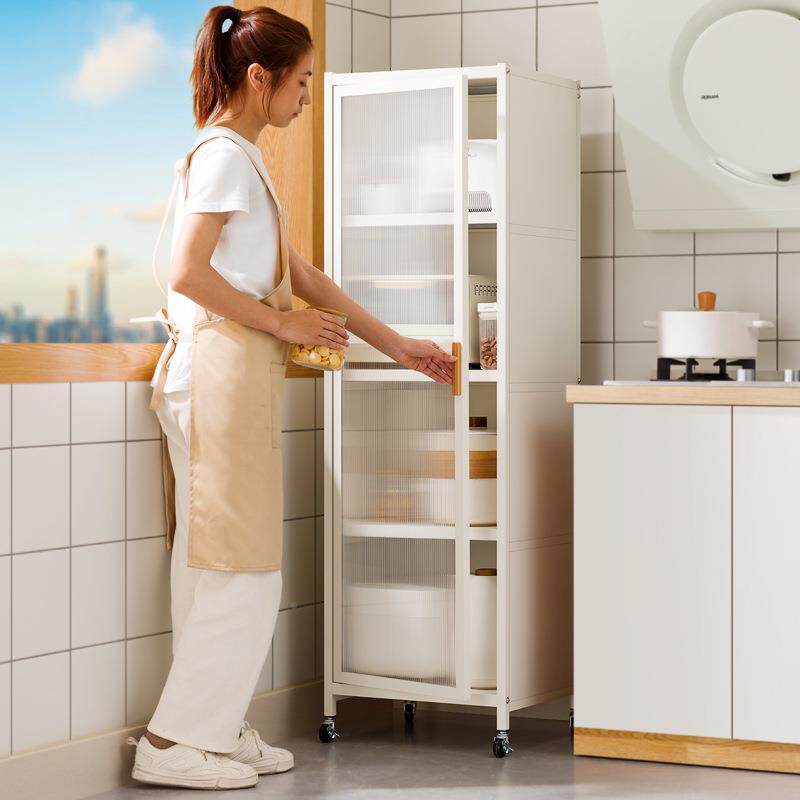 夹ZCX缝收纳柜厨子房冰箱缝隙柜卫生间落地置物式架卧客厅室储物