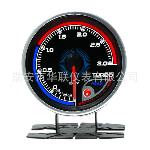 12V62mm通用0~3BAR增压表