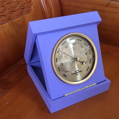 木表ADK座艺温湿度计压时气间表四合一台式工品