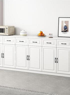 餐实木落地客厅茶水柜收40316纳储物柜靠边子墙置物柜厨柜房碗柜