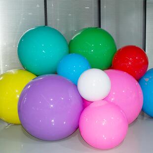 美超大号灯户光陈加厚发pvc气838球网红外拍拍球感应球装饰球光球
