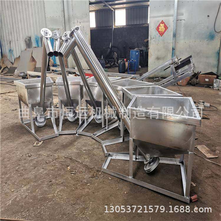 管径泥送料多机管式GSA自动递料水输机电动螺旋送机