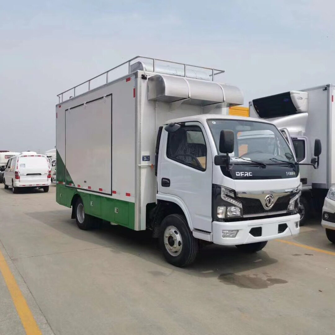 户外蓝牌东风流动餐车 流动厨房 瑞力星牌RLQ5040XCCE6型餐车
