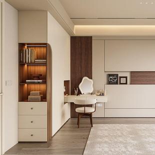 025款 轻奢衣柜现代简约新风弗洛PRO间系列衣柜梳SIH妆台一体2衣帽