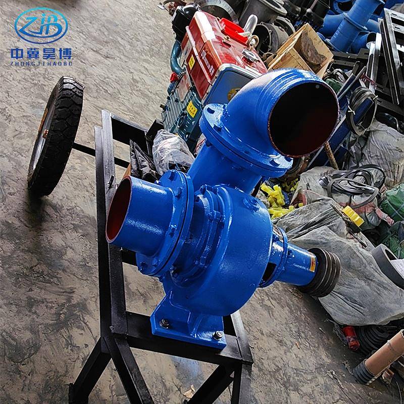 生14寸铁大泵产卧式铸HYZ350HW田-8农灌溉抽水泵380V大口径混流泵
