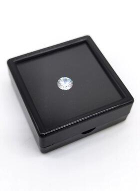 裸石盒明裸钻样盒品盒透塑料宝石彩宝盒箱UUH展戒面示盒拉