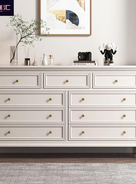实木斗柜室客厅小户型STR精品纳柜美收网红爆款式创卧意潮流抽屉