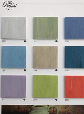 PVC地洁板/塑胶地板地21266板革/商用性弹卷/材/同质透心福美宝琳