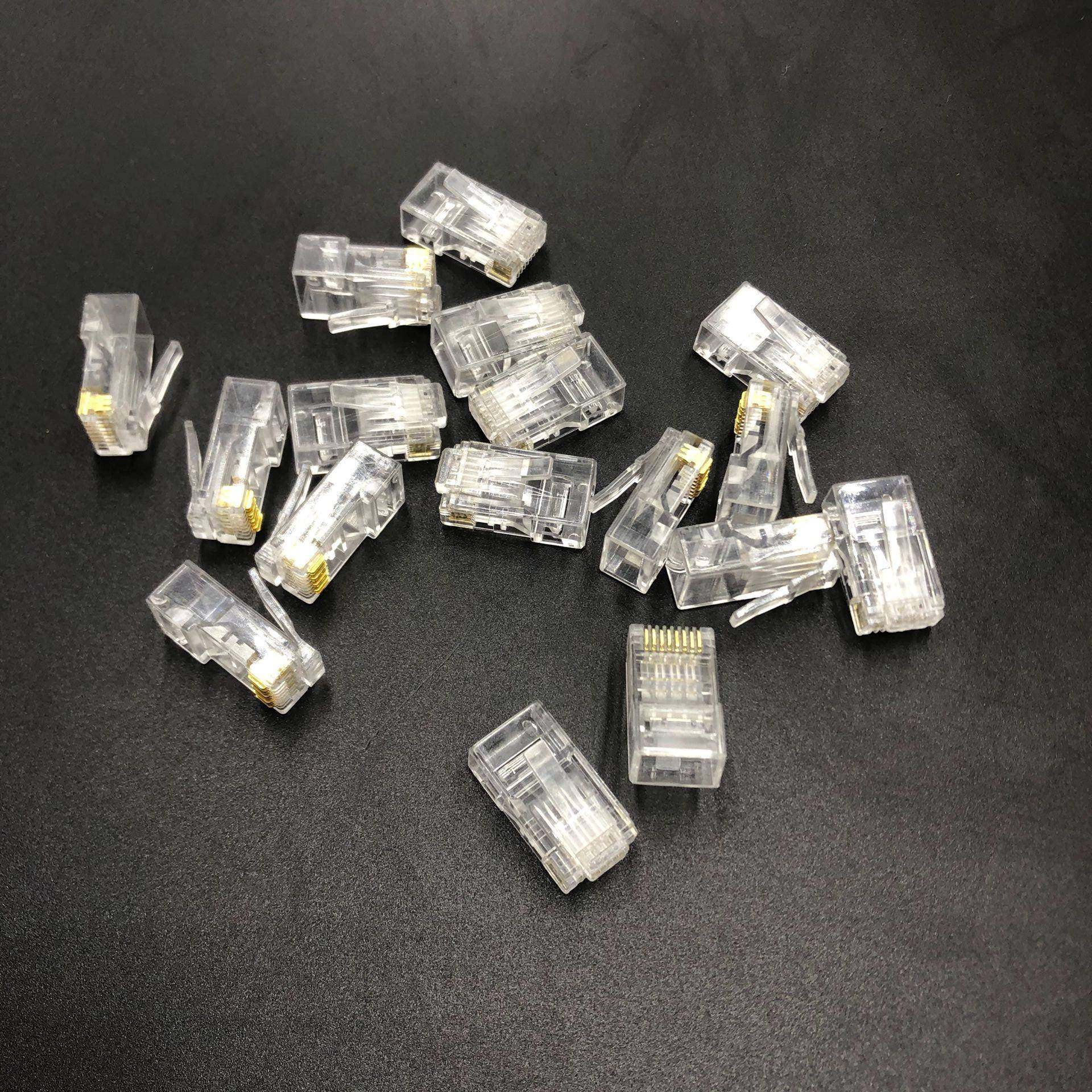 RJ45六类水晶LPH头1水00个/包C六AT6水晶头0超类千兆水晶头6类晶