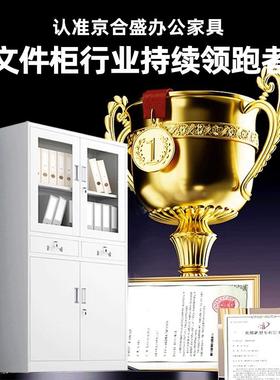 文件案财柜钢制更衣柜UMS务凭证柜办公资料存放档舍柜宿带锁更衣