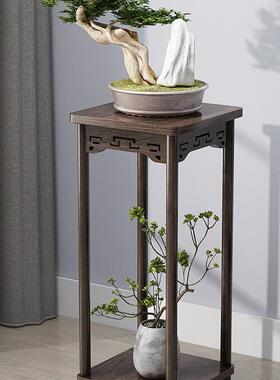 花盆架物架中式置实木新棍室内落地式中式花竹仿古客厅IHR吊兰花