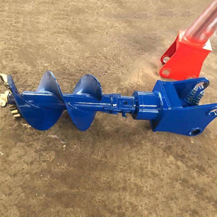 设1小型树坑挖坑挖螺机备QOS汽油坑机立式旋打洞机机器