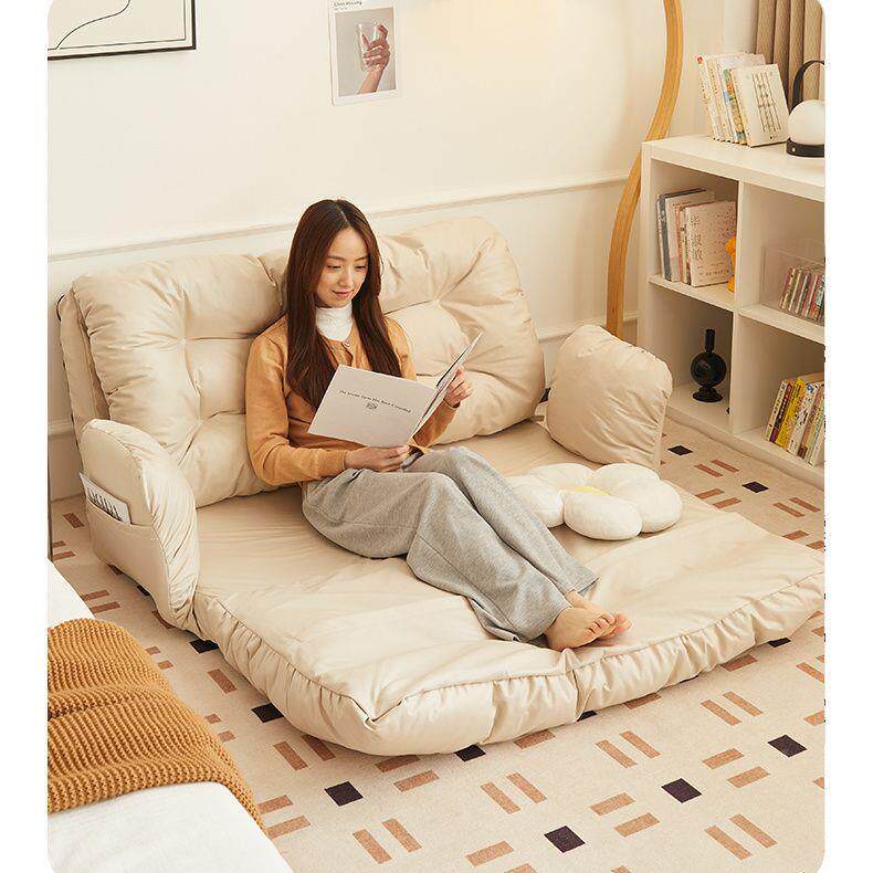 人狗懒人沙发可躺可睡单人网RLL红榻折榻米卧室窝小沙发类叠沙发