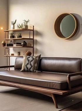 家新沙中式实木罗汉现代简约轻奢家用客厅发床宋床氏美学高HPD端