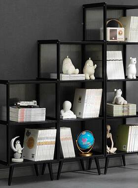 家书用置物架客厅儿童层多收纳AL-70145柜简易网红墙边办柜公室架