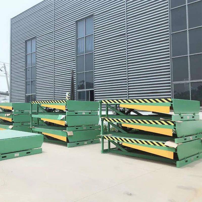 固定GQU式登车升桥物流标园码头装卸箱起重装设备非月台卸货降平