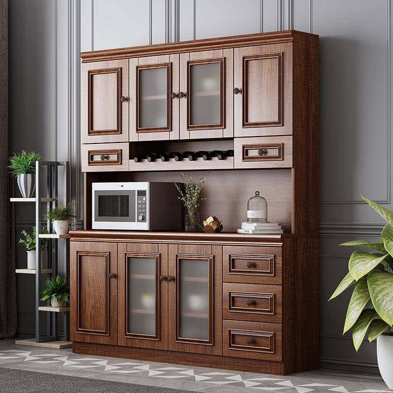 新中式餐厅餐边柜一体靠墙2025款厨房碗柜收纳柜客厅小户型储物柜,五金/工具,五金工具箱/五金收纳箱,淘宝优惠券,粉丝福利购,淘宝优惠卷