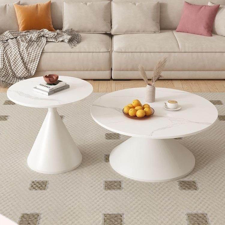 奶油网红圆形客厅茶几家用小户型轻奢设计师简约民宿岩板现代组合,五金/工具,五金工具箱/五金收纳箱,淘宝优惠券,粉丝福利购,淘宝优惠卷