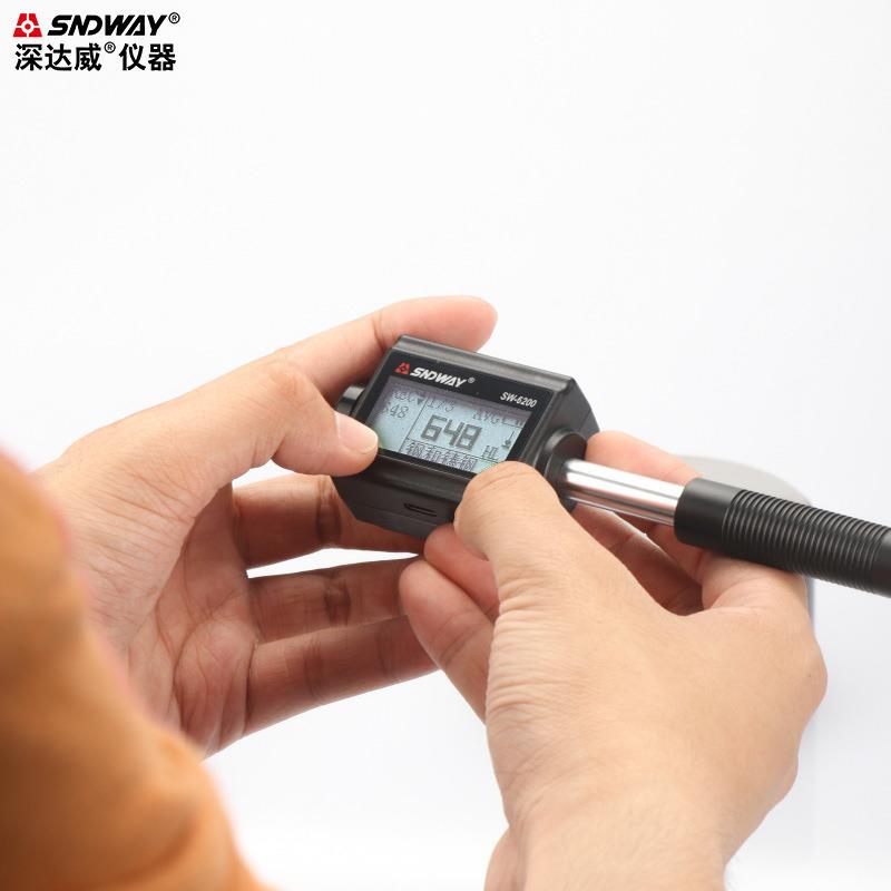 手持里氏硬度计SW-6200便携式笔式金属硬度仪钢铁数显