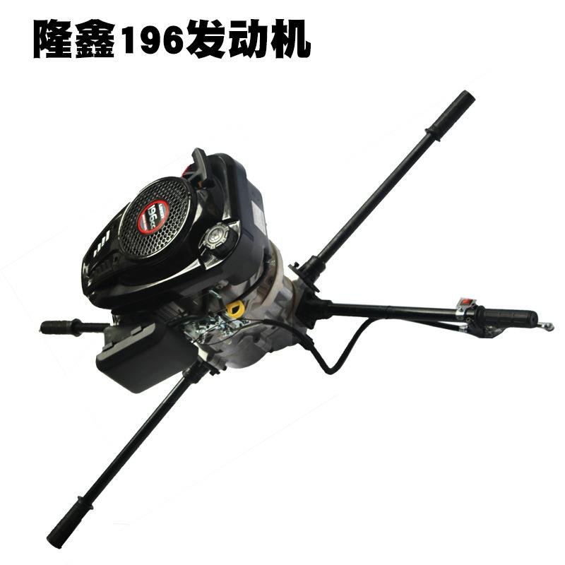 四冲程挖坑机196C大功率地钻种植机打坑机电线杆打桩机钻地机