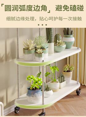 205新款花阳台置物式架客厅2落地植物花架子阳台阶架OWT梯式多层
