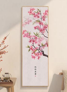 招桃十字绣20XAH2款5新客厅玄钻石画关满钻过花道砖石贴画带框新