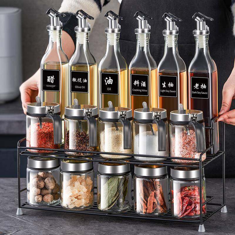 调料盒家用厨房调味料瓶合装味罐套料HYukrtke装油组盐调酱醋调品,厨房/烹饪用具,调料置物架,淘宝优惠券,粉丝福利购,淘宝优惠卷