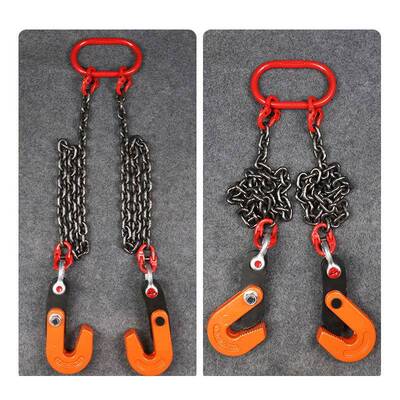 L型起吨重合金钢钳1吨25802T模吊锻钩横吊钳槽钢吊装卸钩吊铁板索