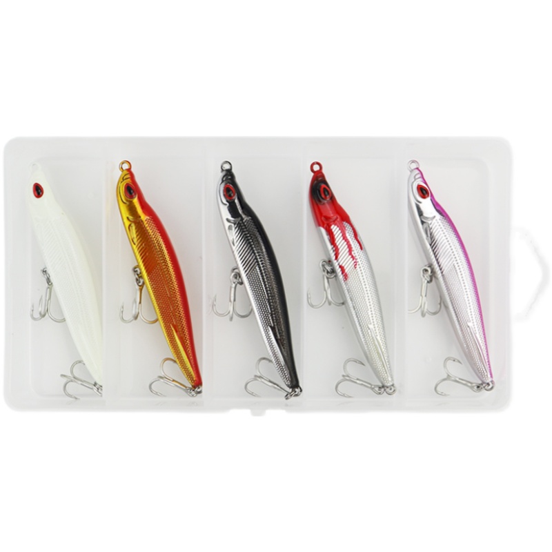 远投沉水铅笔路亚饵装翘嘴楚刹淡水海钓通杀鲈鱼鱤鱼狗鱼仿生饵