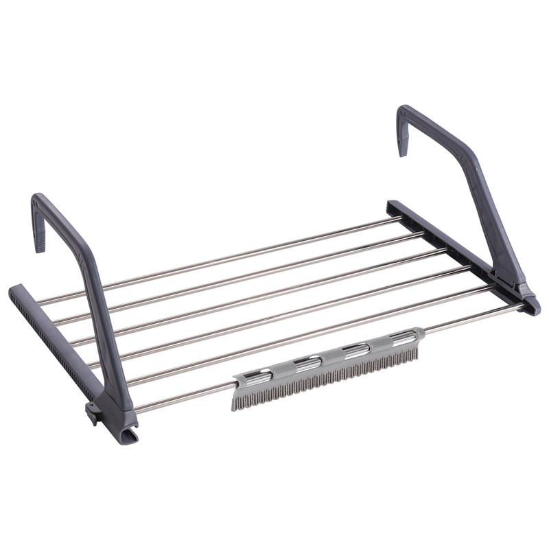 家用室内窗外晾衣架窗台晒鞋架阳台晾晒暖气片挂架小型折叠晒衣架