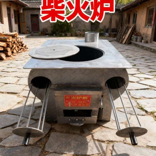 柴火家用便捷取暖取暖炉冬季多功能户外农村做饭炉灶两用新款