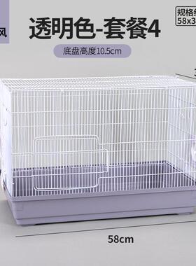 仓鼠笼子双层60大基础笼金丝熊窝大码仓鼠笼别墅四季通用一箱10个