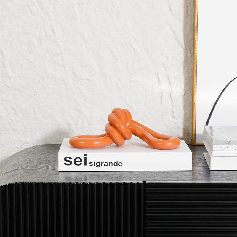 现代艺术绳结工艺品创意绳子客厅电视柜客厅摆件房间装饰品好物,鲜花速递/花卉仿真/绿植园艺,割草机/草坪机,淘宝优惠券,粉丝福利购,淘宝优惠卷