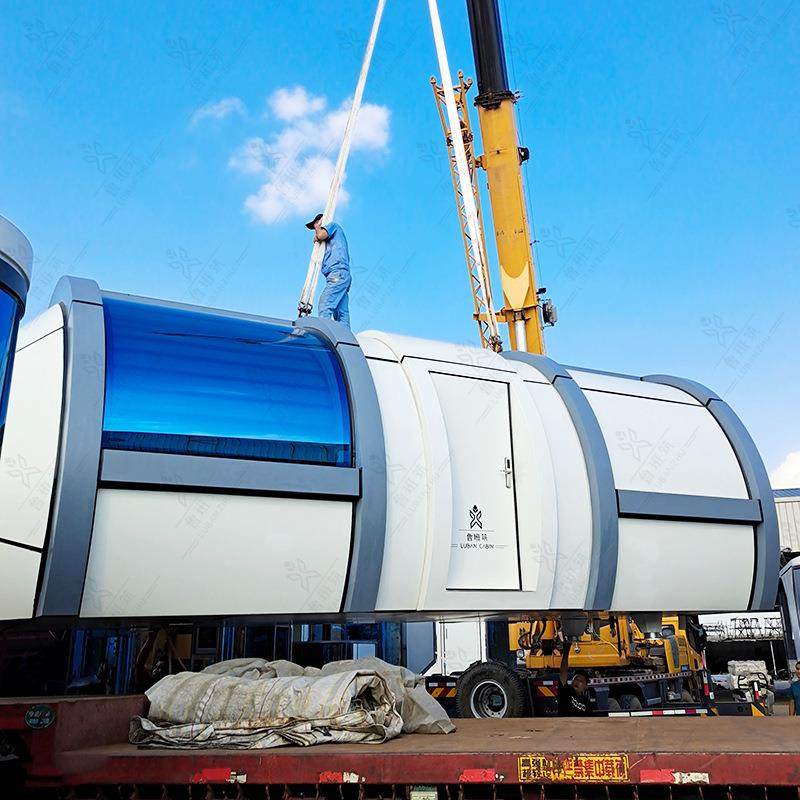 移动圆筒全景观光民宿 舒适保温装配式酒店别墅 露营地太空舱房屋,五金/工具,五金工具箱/五金收纳箱,淘宝优惠券,粉丝福利购,淘宝优惠卷