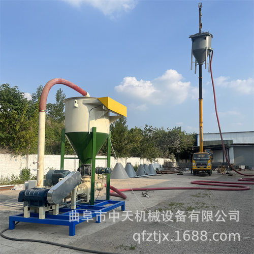 正负压粉体颗粒气力吸灰机设备 80m远距离输送10m高吸料机kxxx