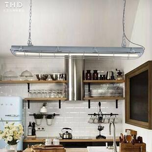 工业风长条吧台吊灯复古loft咖啡厅烧烤店理发店蛋糕餐厅设计灯具