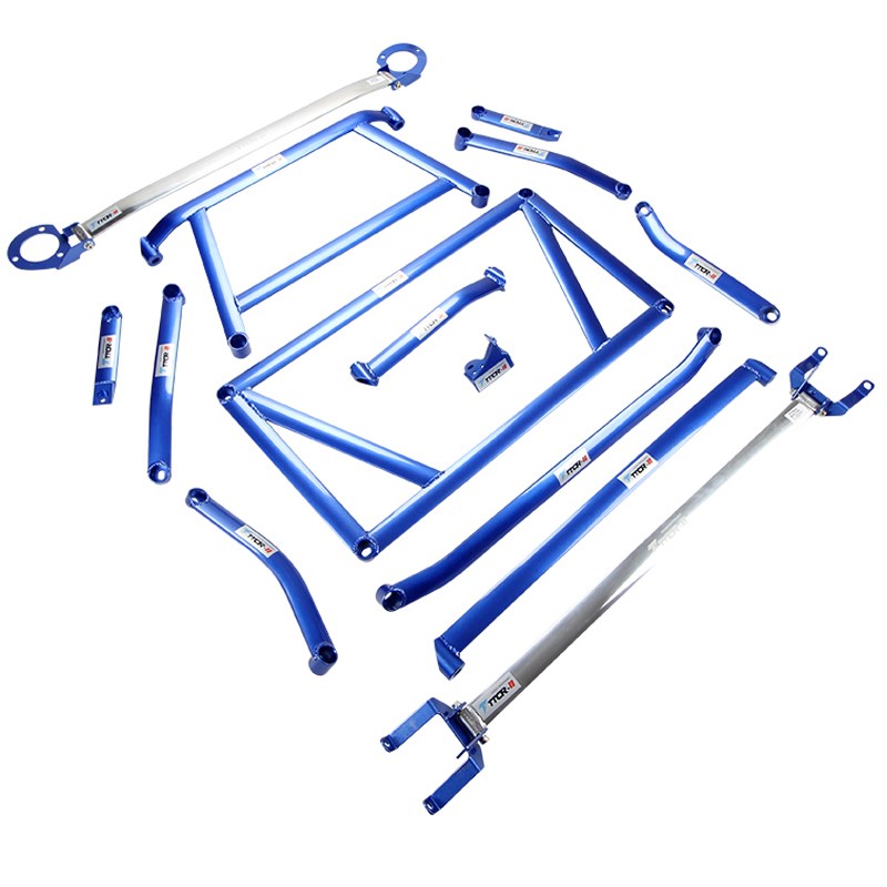 TTCR三菱翼神前顶吧平衡杆刹车顶防倾杆虾须拉杆杯士底盘加强件