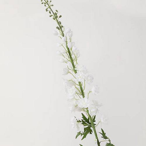 欧式仿真花长支落地飞燕草客厅电视柜摆放花软装摄影假花大形插花