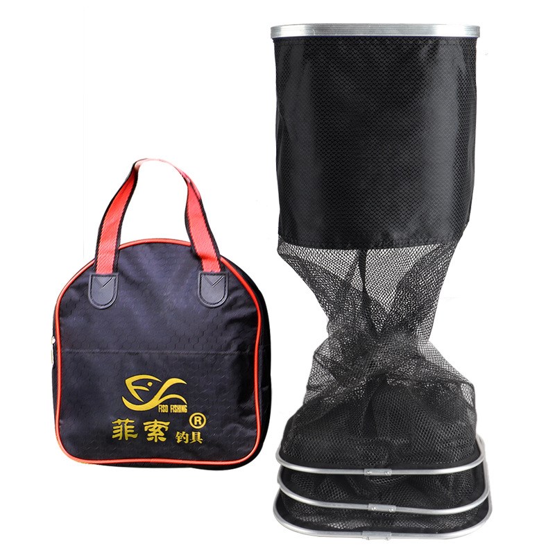 方形鱼护万向定位便携鱼护防挂涂胶卡边渔护厂家网兜