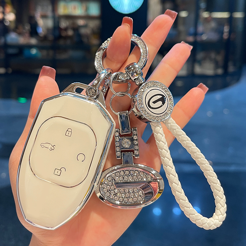 适用广汽传祺GS3影速钥匙影酷2023款M8宗师版传奇E9影豹J1女壳