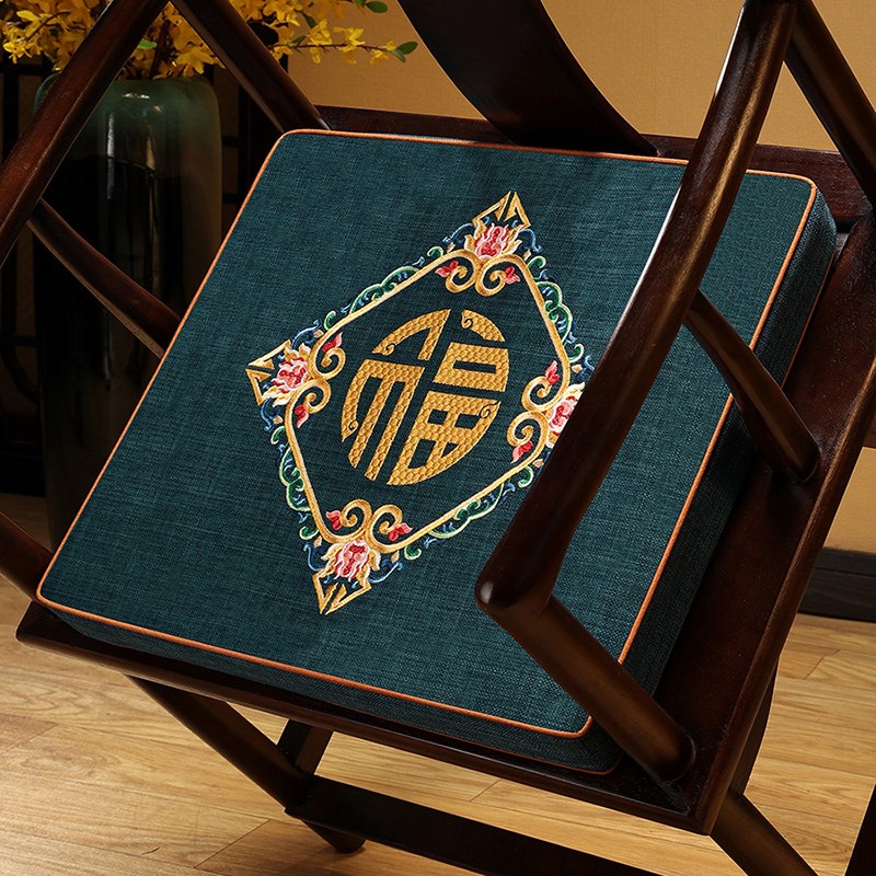 春季中式椅子坐垫红木沙发垫座垫屁垫乳胶垫坐垫垫圈椅茶椅垫