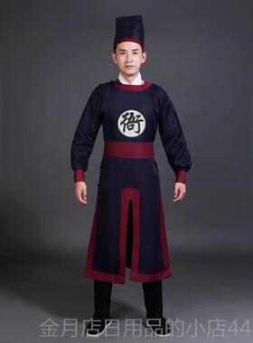 高档少年快衙服装古装明朝御前卫衙门官差官兵武松役捕表演出服儿