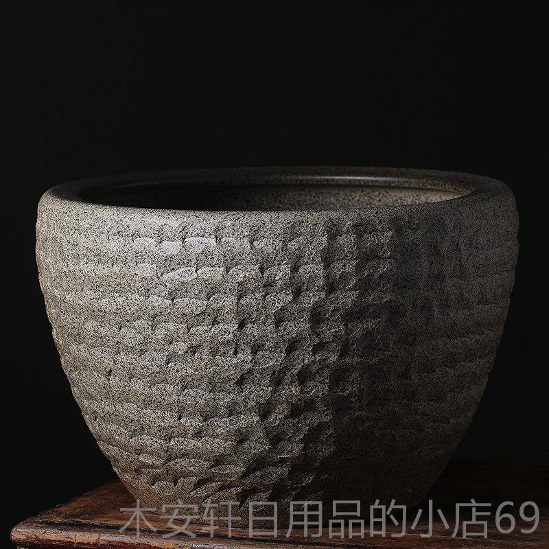 正品景德花镇陶瓷荷缸睡莲庭院陶瓷鱼缸缸用养睡莲专大缸金鱼缸莲