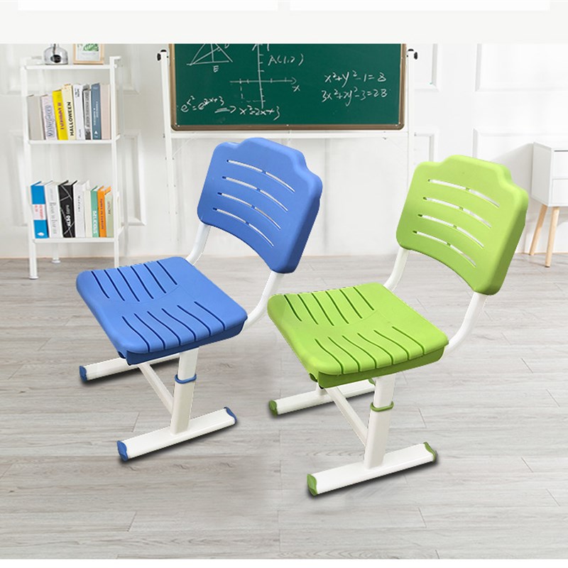 学生升降课桌椅洞洞椅校用儿童靠背培训椅教室椅家用学校塑料椅子