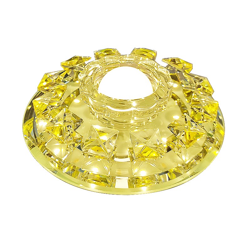 现代简约水晶过道灯走廊灯嵌入式玄关门厅楼道阳台灯20年新款